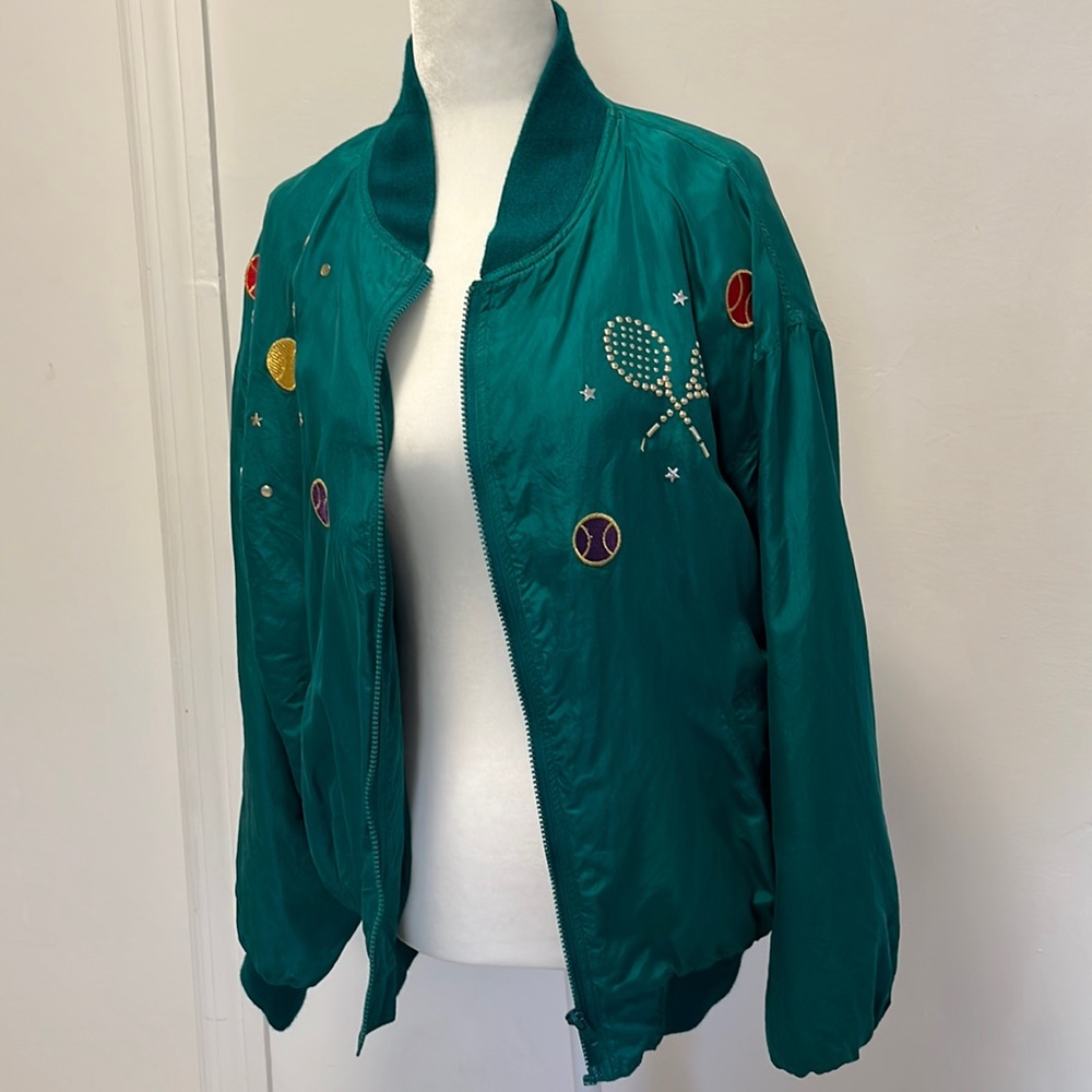 VINTAGE 🎾 TENNIS varsity jacket